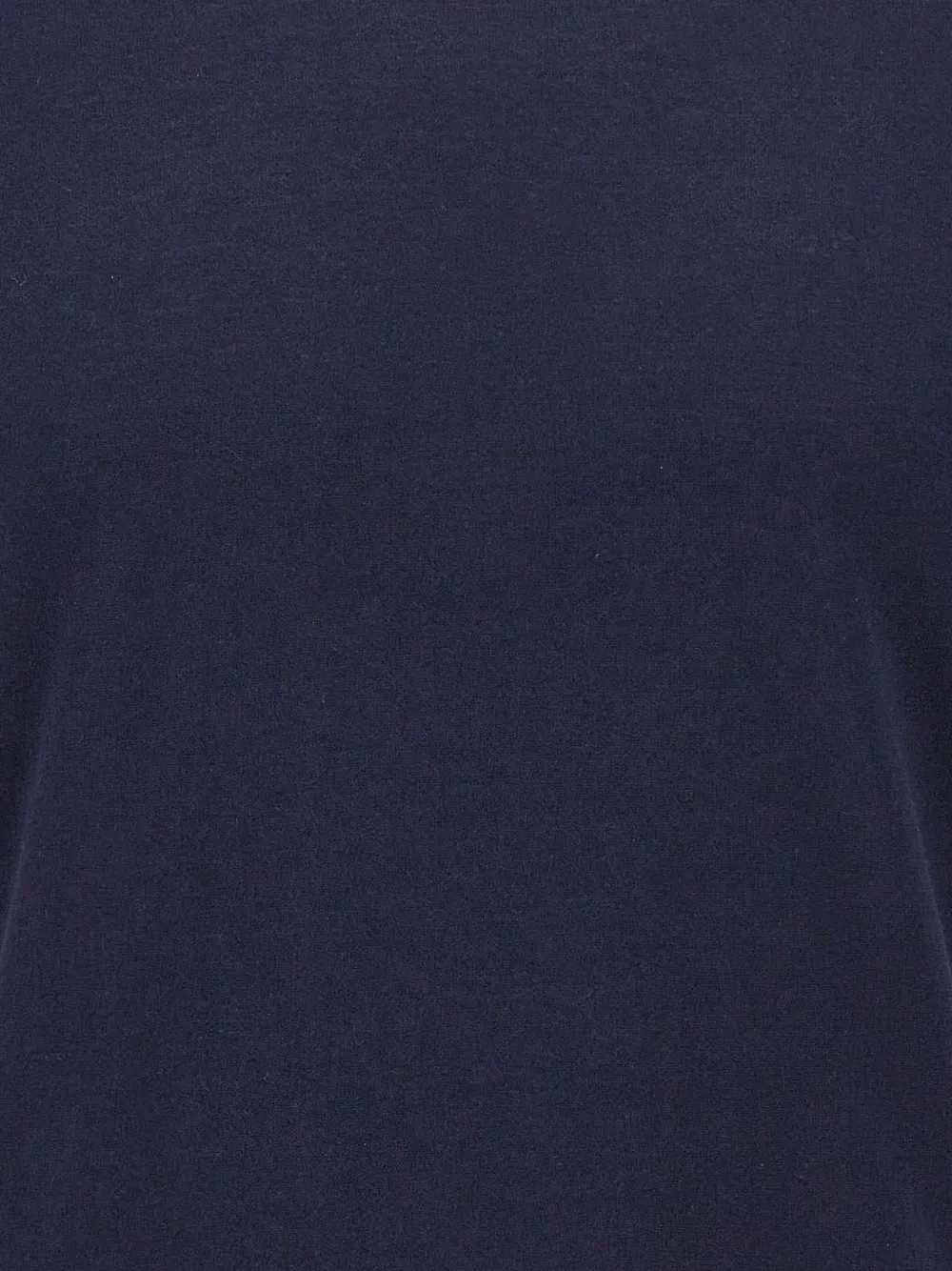 Gran Sasso T-shirt met korte mouwen en geribbelde afwerking Blauw