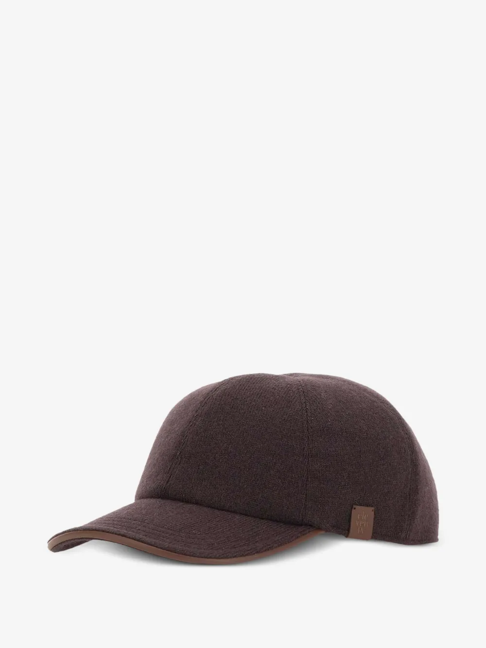 Eleventy felted cashmere baseball cap | Brown | Image 1