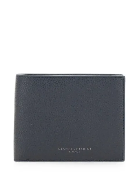 GIANNI CHIARINI logo-stamp leather wallet