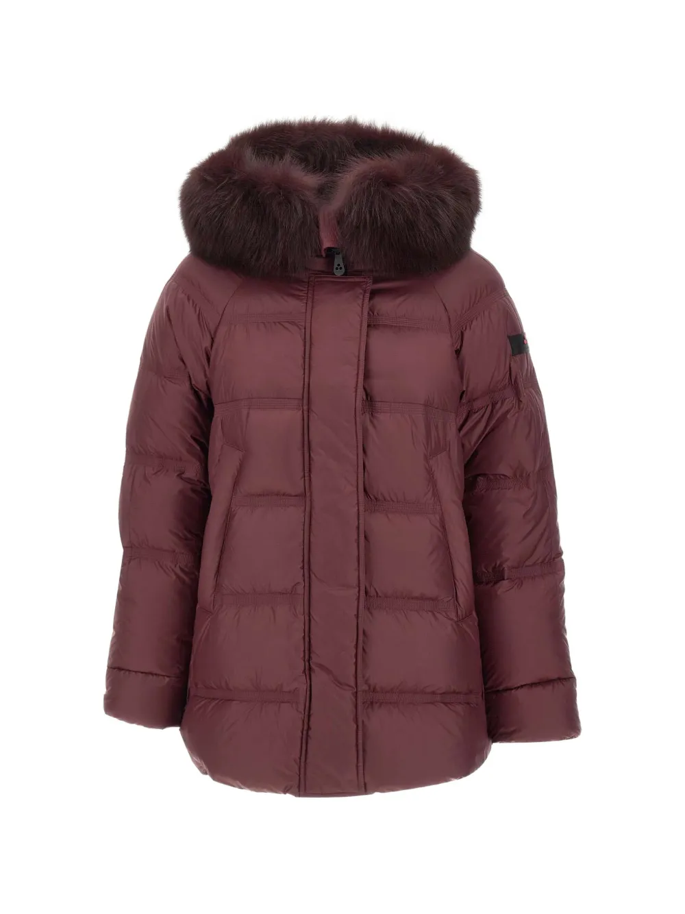 Peuterey Takan MQN quilted coat - Rosso