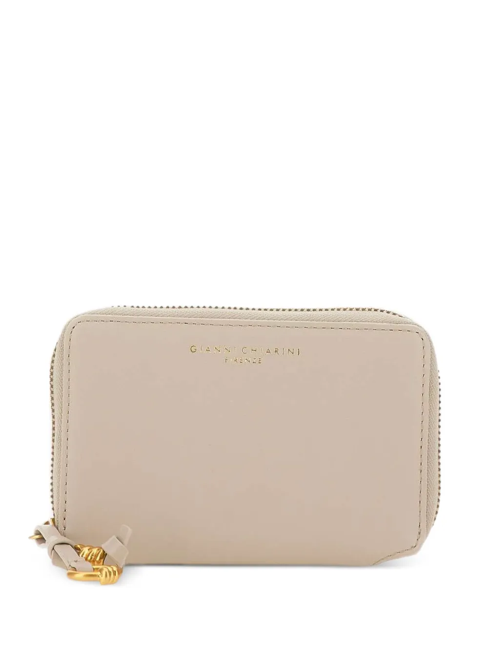 GIANNI CHIARINI Dollaro leather wallet - Nude