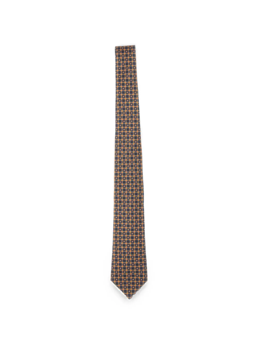 Kiton micro geometric tie | marrón | Image 1