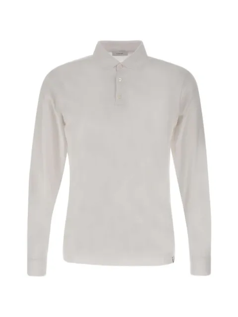 DIKTAT long-sleeve cotton polo shirt