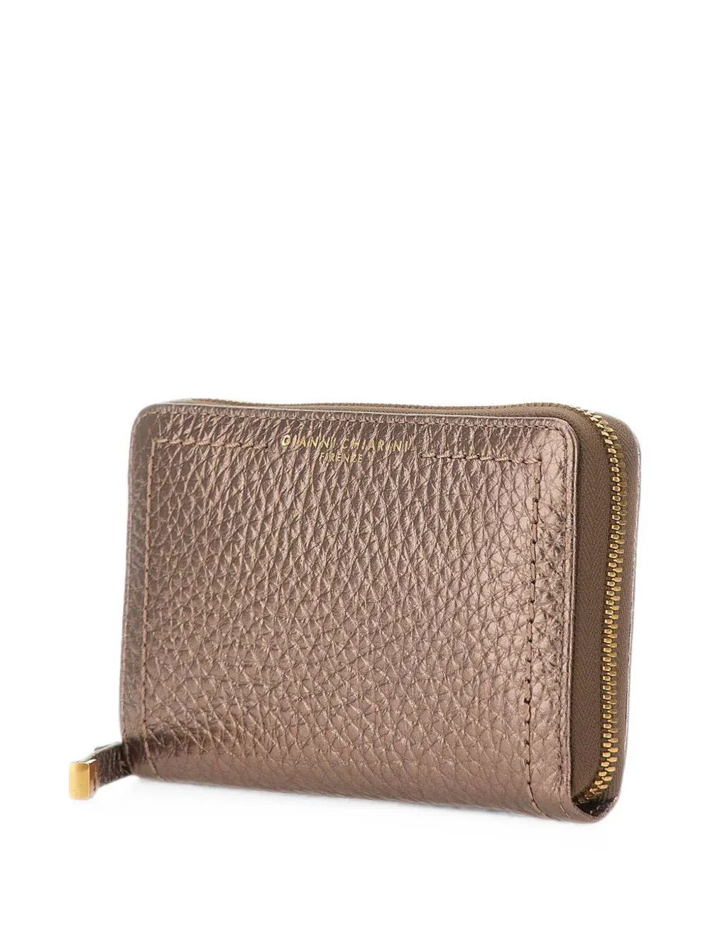 GIANNI CHIARINI Bubble leren portemonnee Bruin