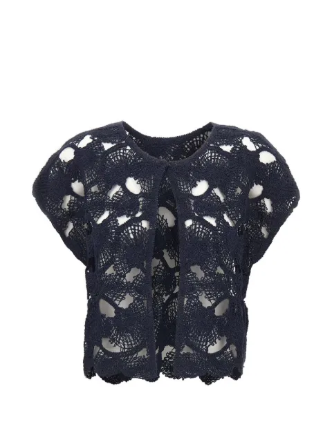 Kangra short-sleeve cardigan