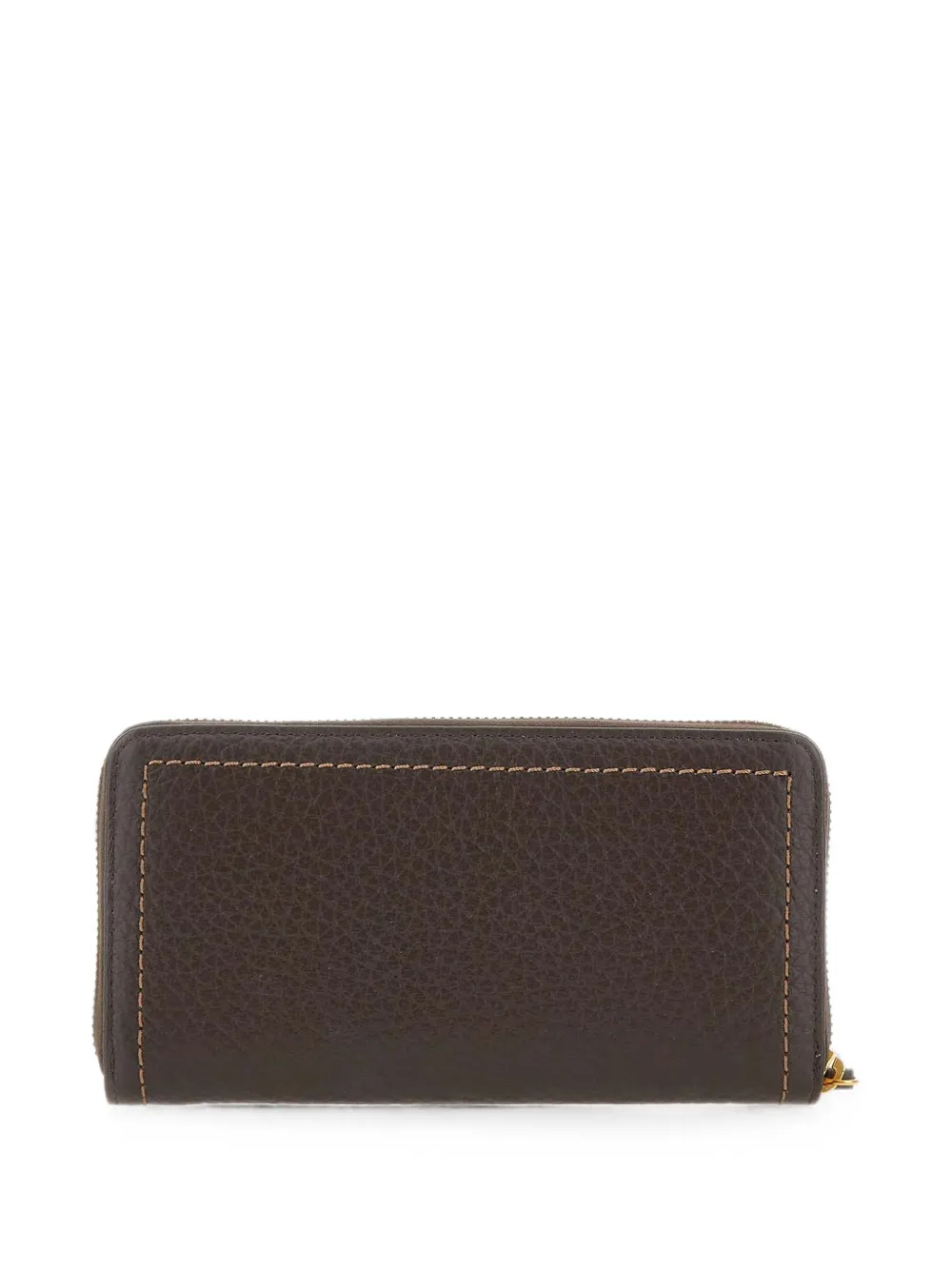 GIANNI CHIARINI Grote Bubble leren portemonnee Bruin