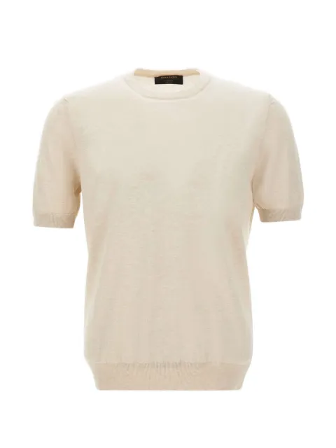 Gran Sasso crew-neck short-sleeve sweater