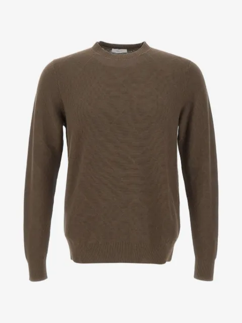 DIKTAT diamond-knit sweater