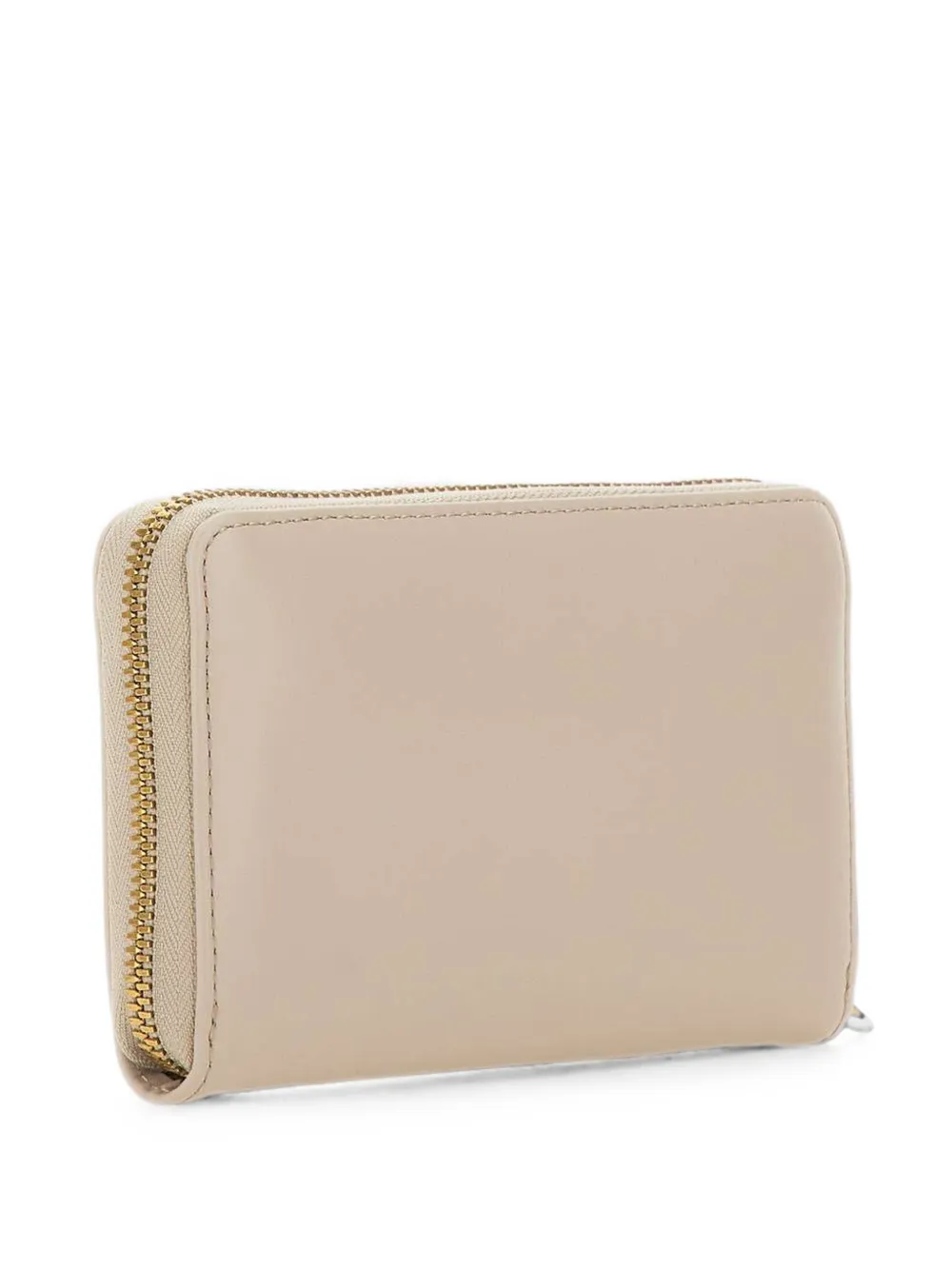 GIANNI CHIARINI Leren portemonnee met logoprint Beige
