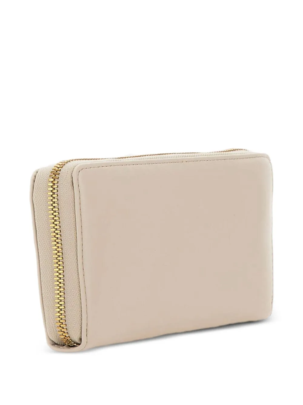 GIANNI CHIARINI Leren portemonnee met logoprint Beige