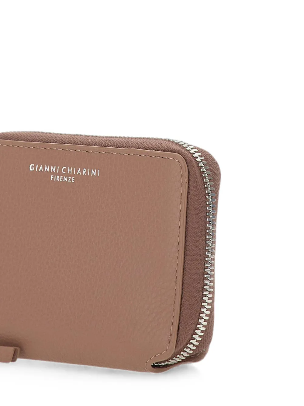 GIANNI CHIARINI Dollaro leren portemonnee Beige