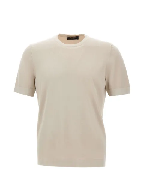 Gran Sasso crew-neck short-sleeve sweater