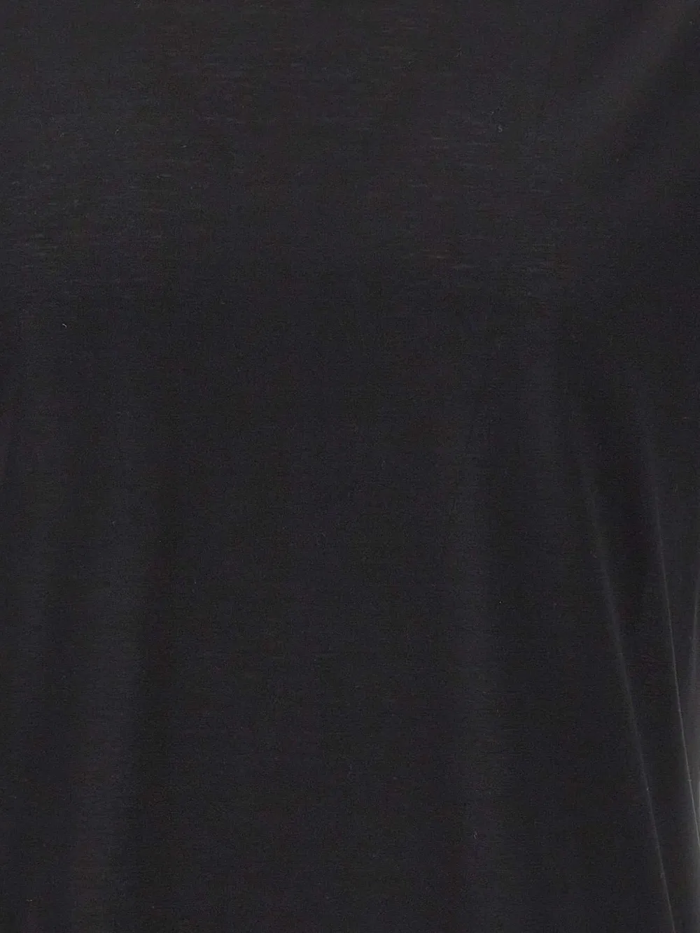 Gran Sasso T-shirt met ronde hals Zwart