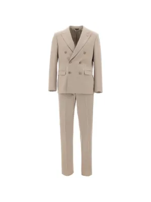Lardini Iconic ダブルスーツ | ブラウン | FARFETCH JP