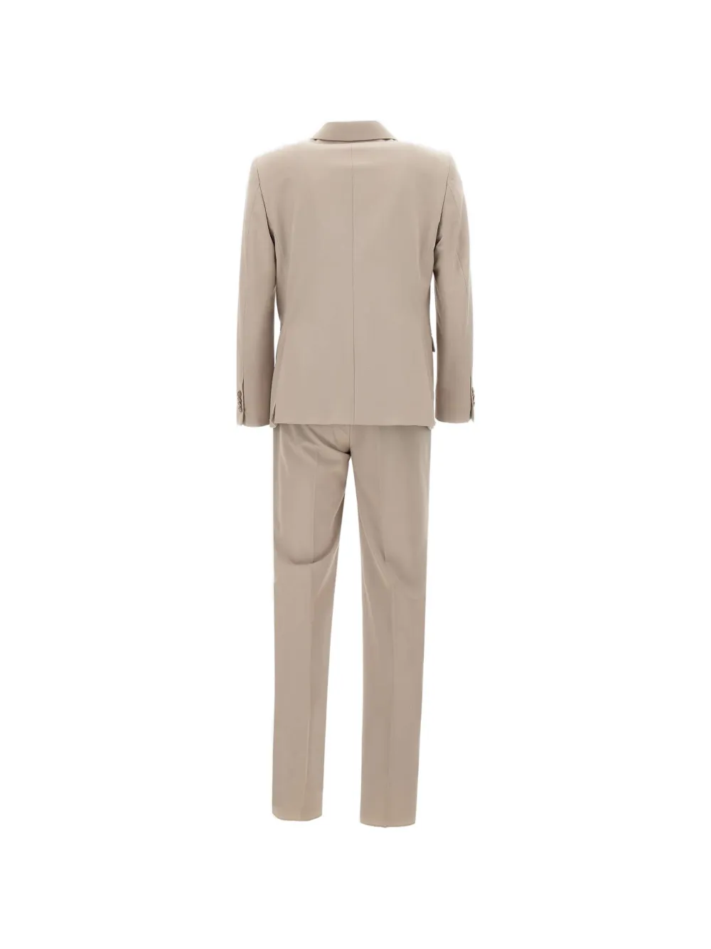 Manuel Ritz Pak met dubbele rij knopen Beige