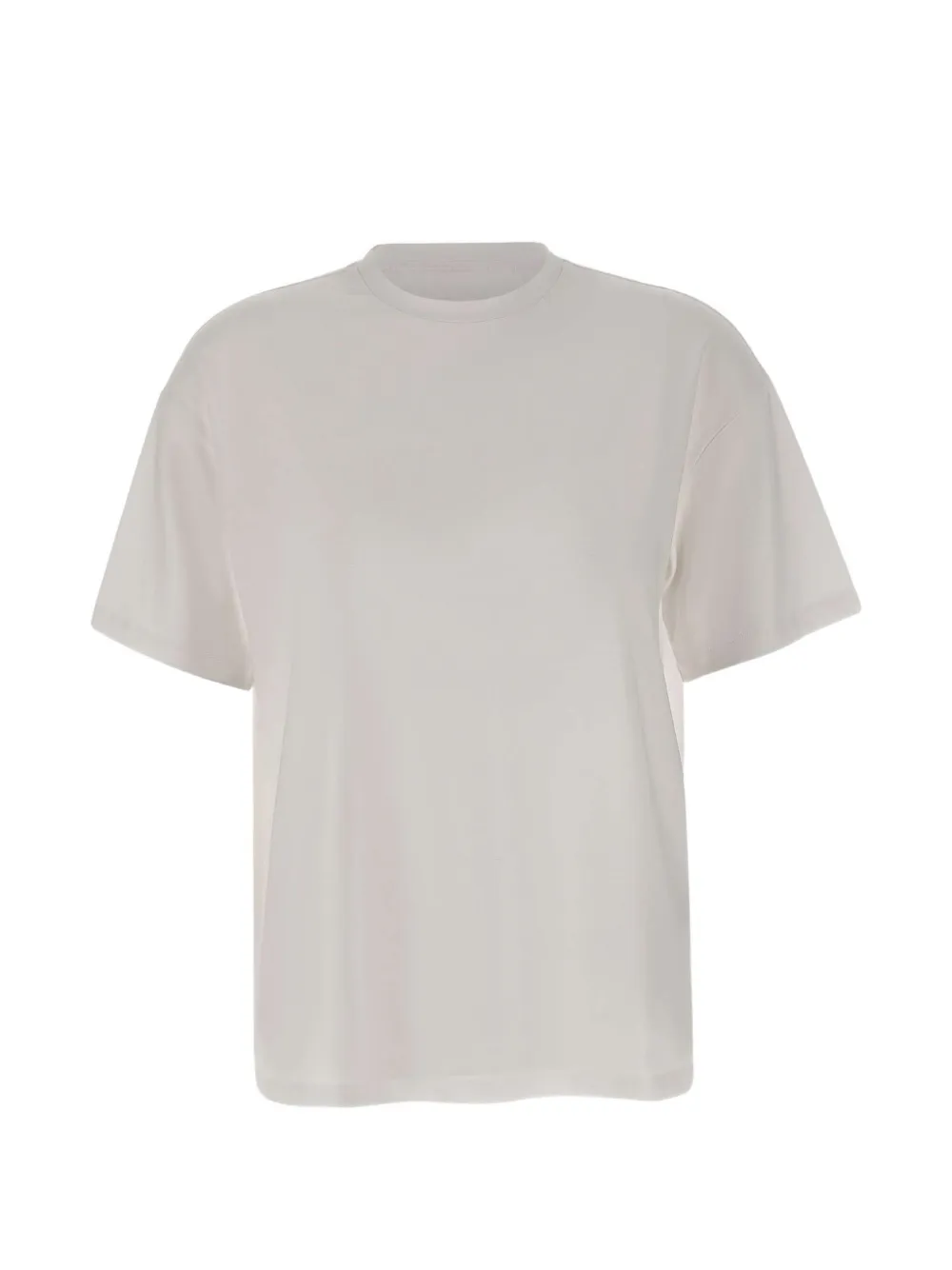 LIU JO sheer-back crew-neck T-shirt - Bianco