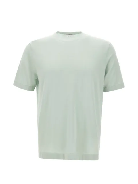 DIKTAT camiseta de punto de algodón con abertura lateral