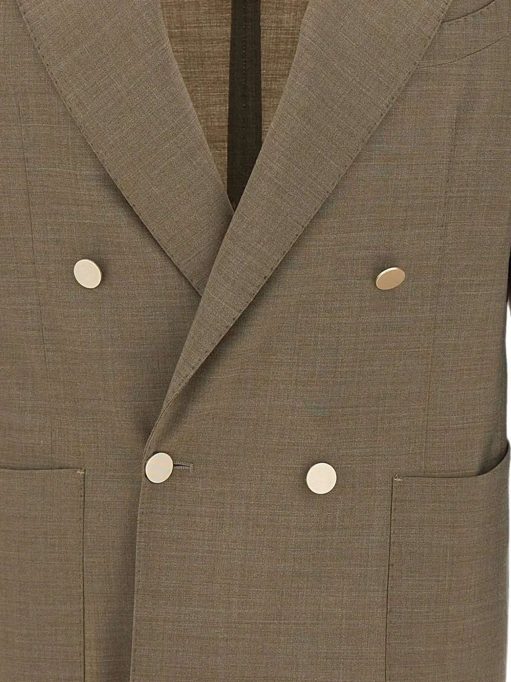 Briglia 1949 Blazer met dubbele rij knopen Bruin