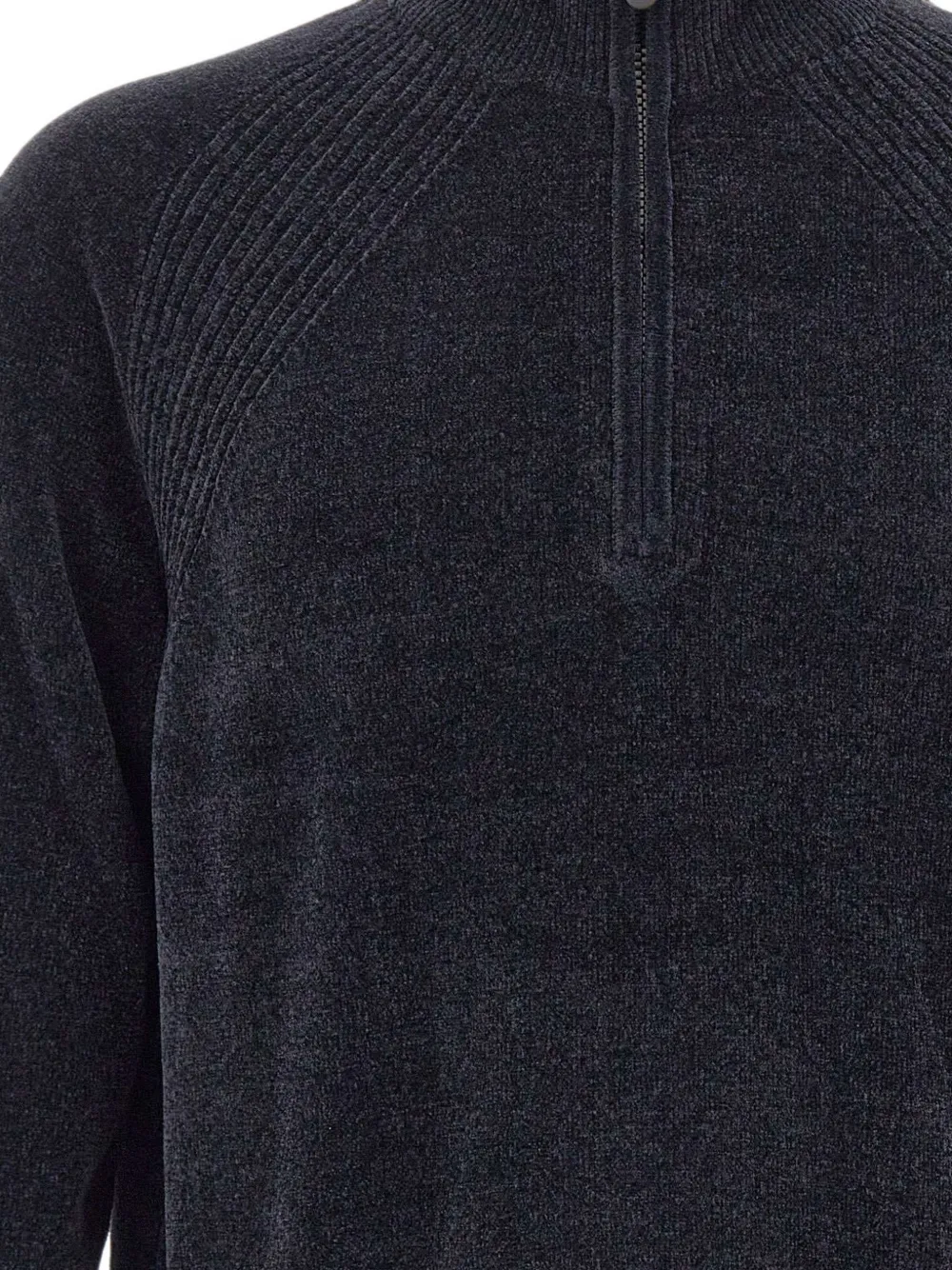 Peuterey Trui met halve rits Blauw