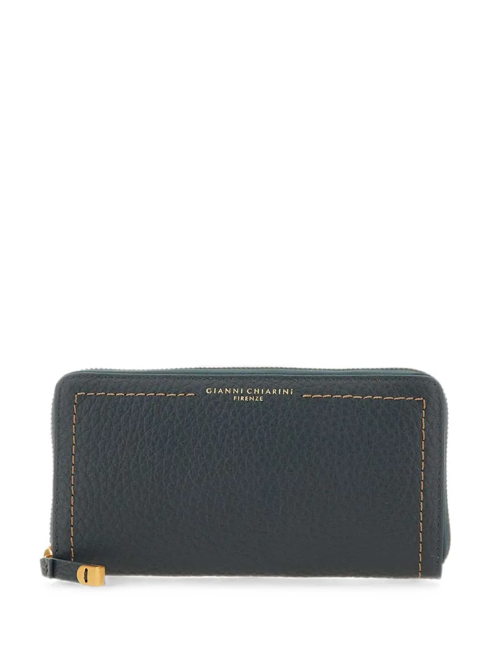 GIANNI CHIARINI Bubble leather wallet - Grün