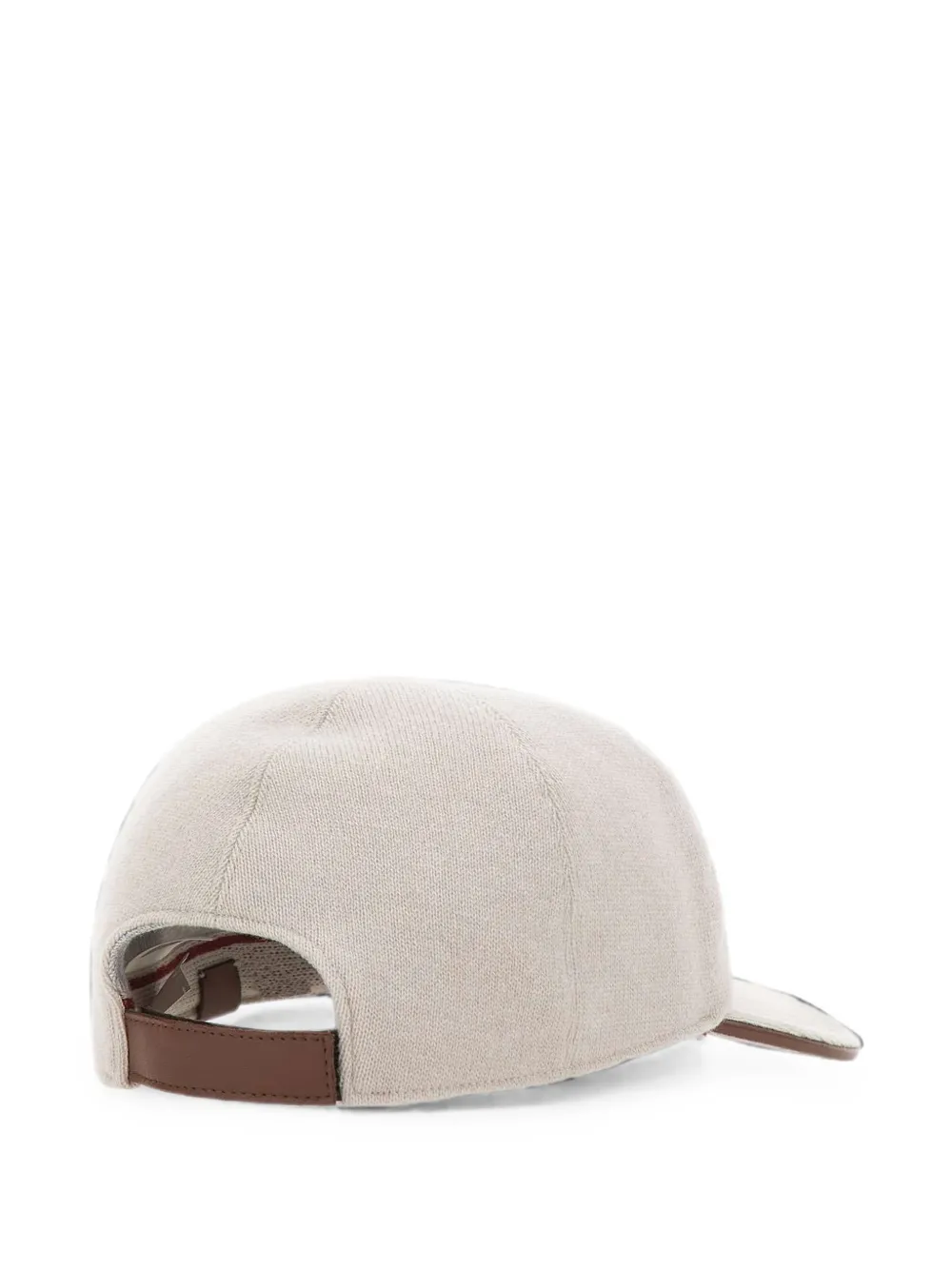 Eleventy Honkbalpet met logopatch Beige