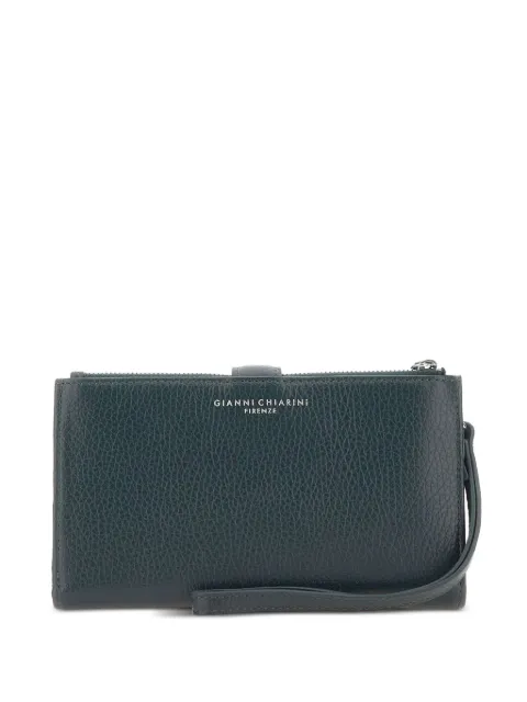 GIANNI CHIARINI Dollaro pebbled leather wallet