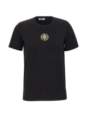 Alexander McQueen レースアップリケ Tシャツ | ブラック | FARFETCH JP