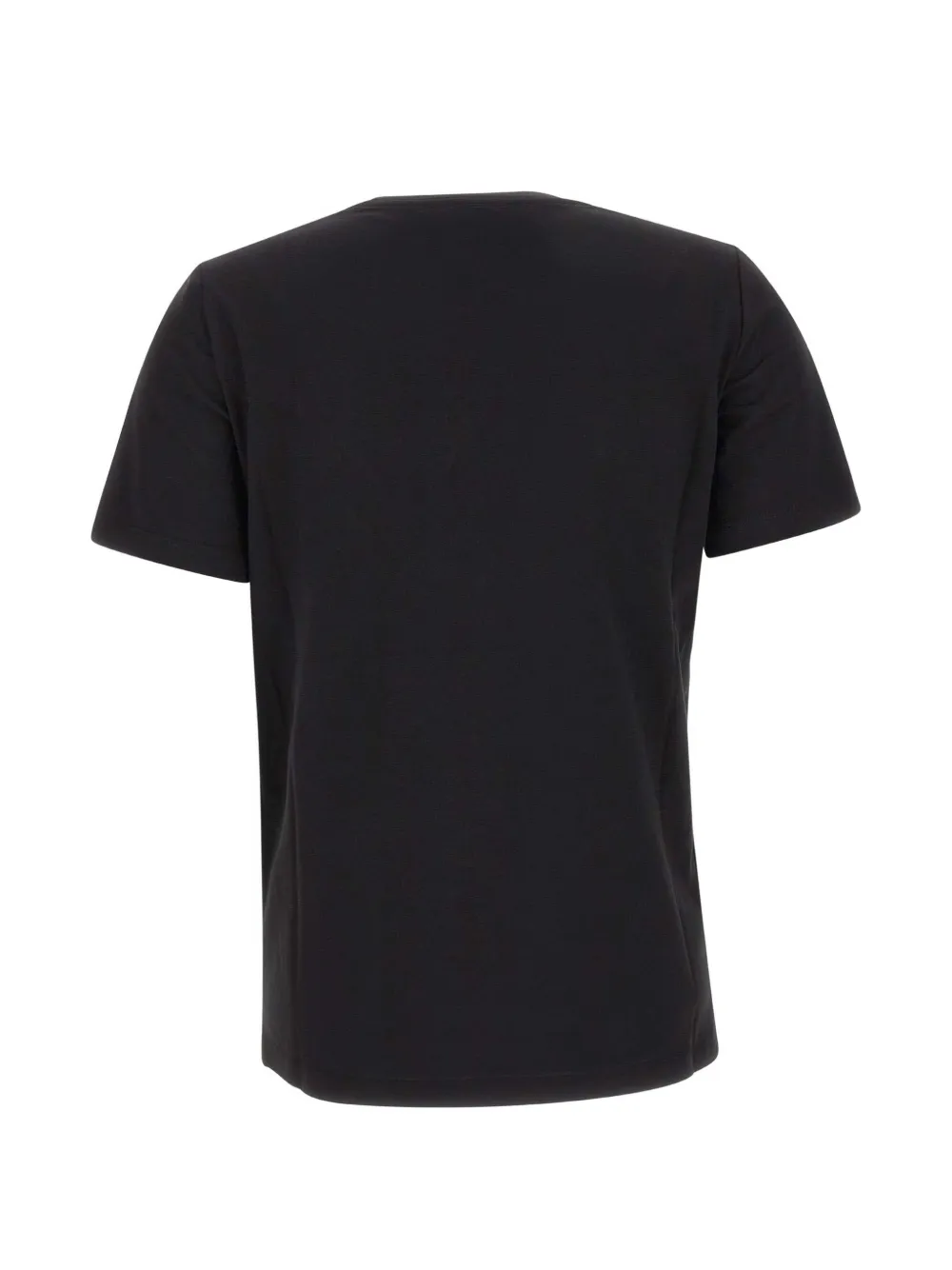 Elisabetta Franchi T-shirt met logoplakkaat Zwart
