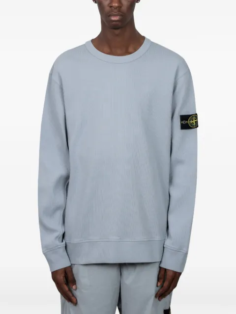 Stone Island logo-patch sweatshirt