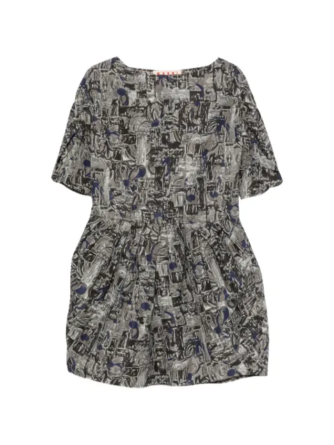 Marni Pre-Owned 2000s abstract-print mini dress