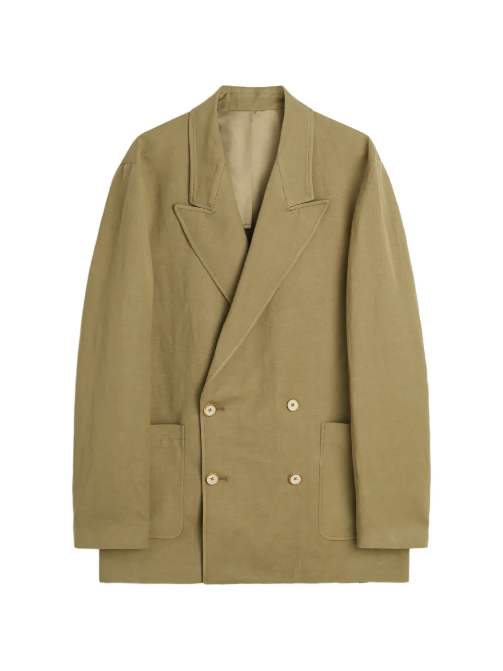 Cmmn Swdn Enea double-breasted suit jacket - Nude
