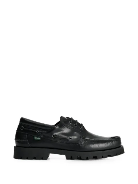 Paraboot Sapato dockside Briac de couro