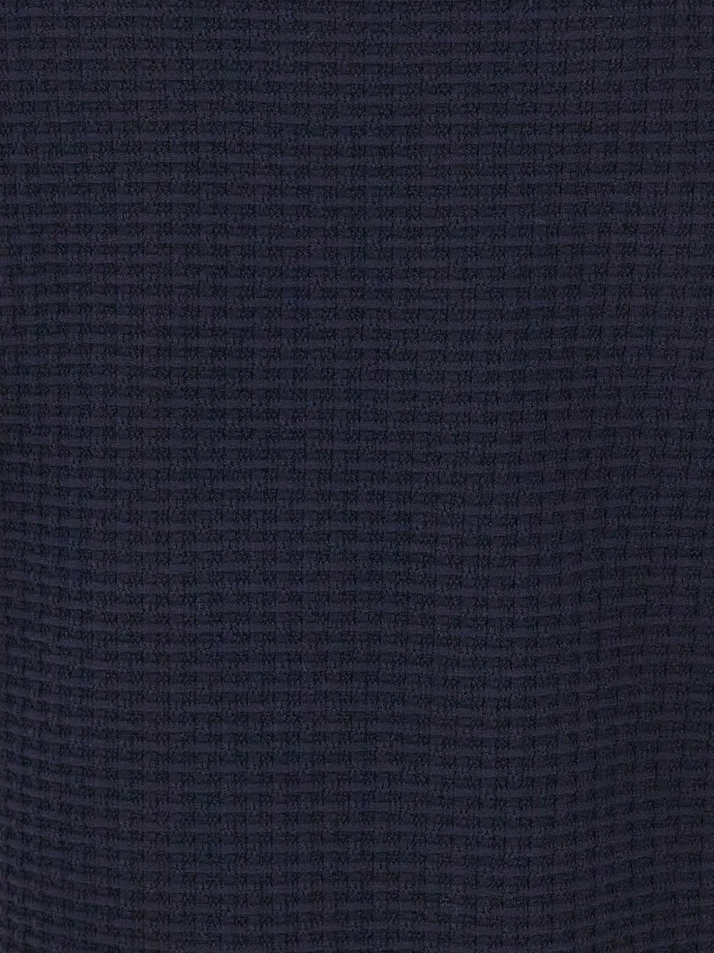 Kangra Trui met honingraat-stiksel Blauw