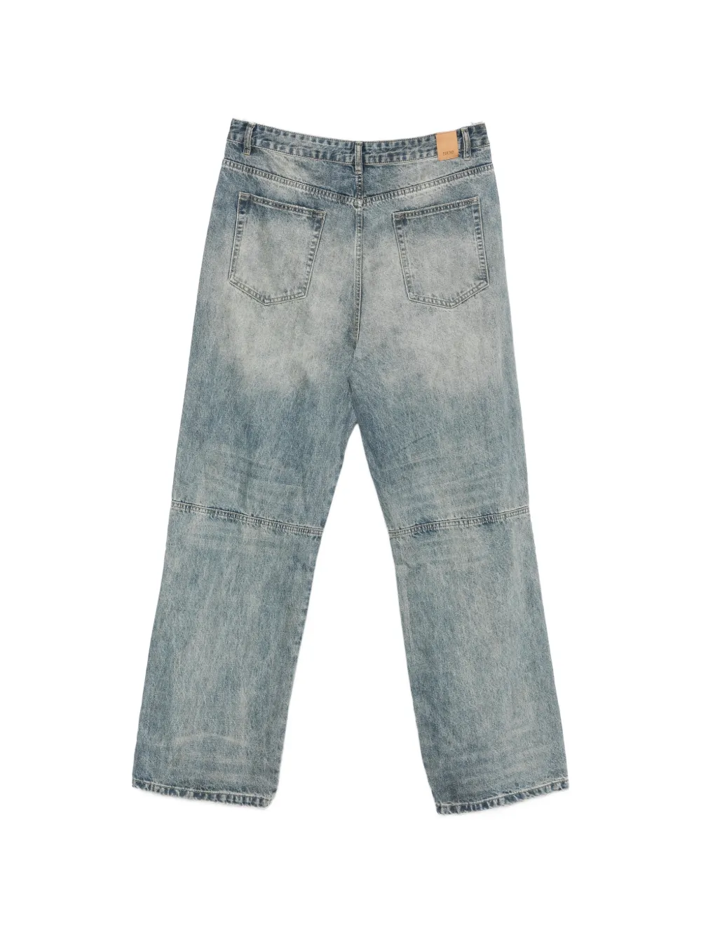 Found Washed Jeans In Blue