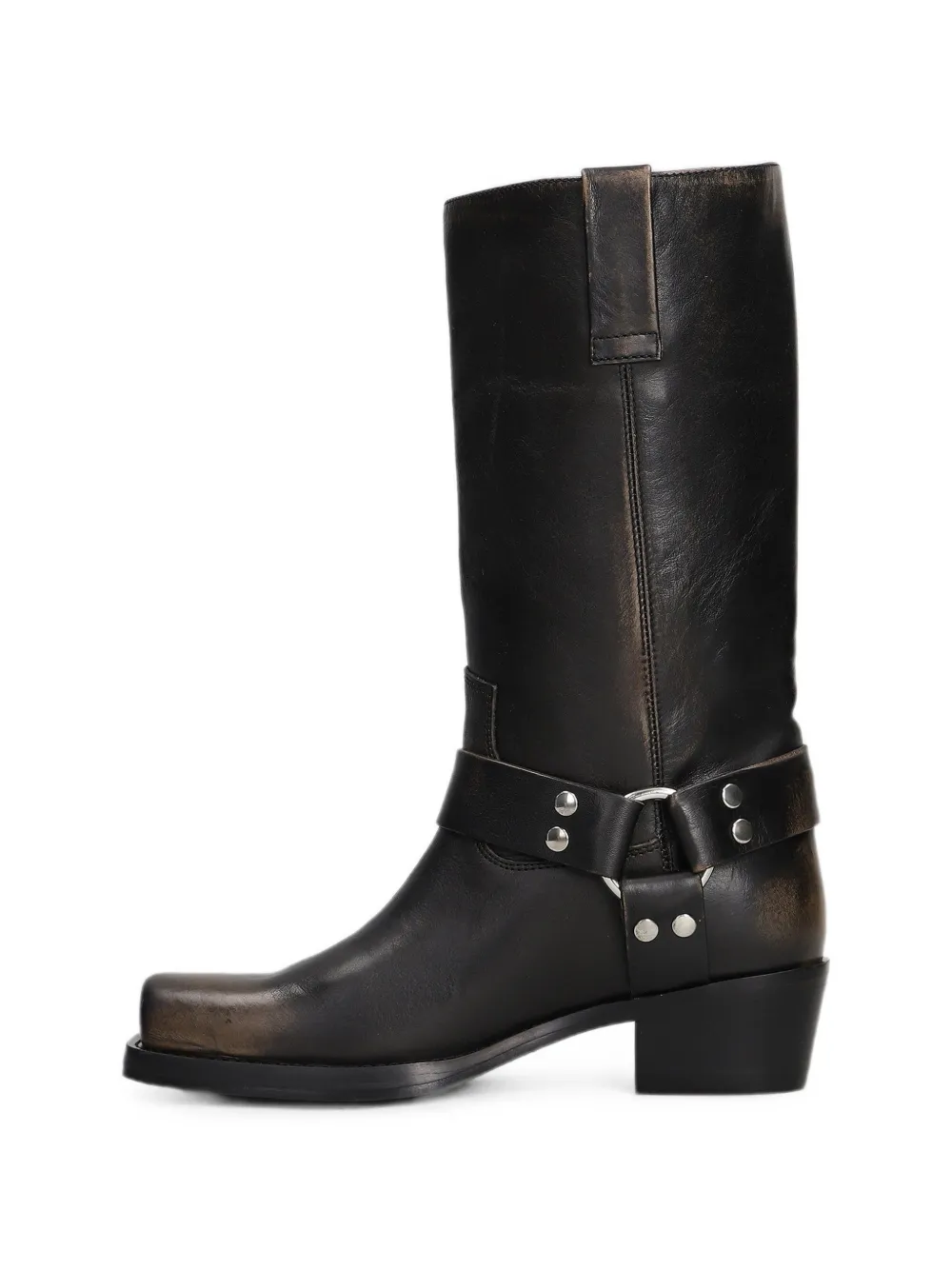 Paris Texas faded-effect harness boots Bruin