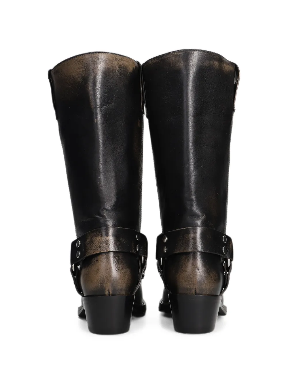 Paris Texas faded-effect harness boots Bruin