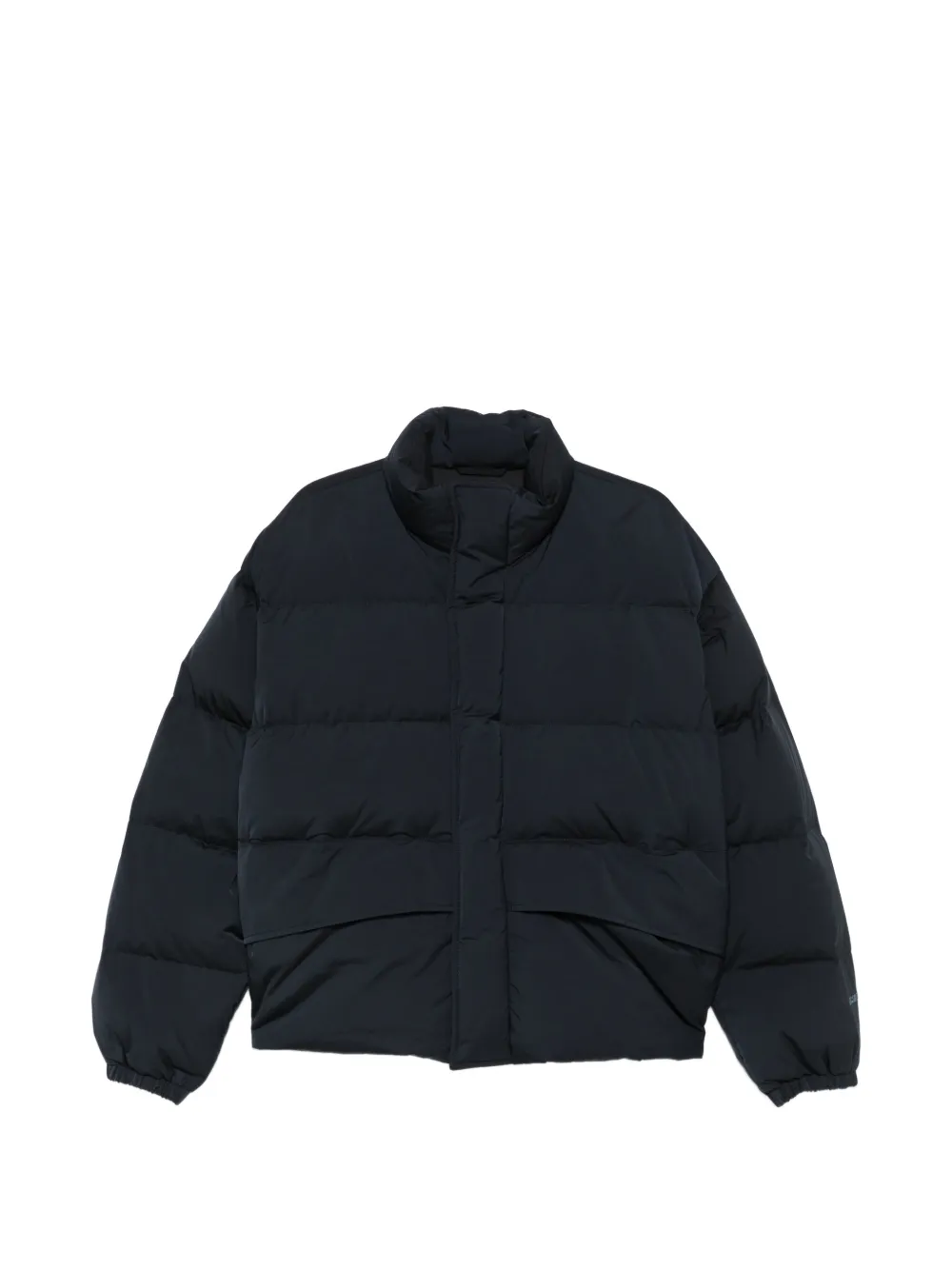 Jil Sander padded high-neck jacket - Blu