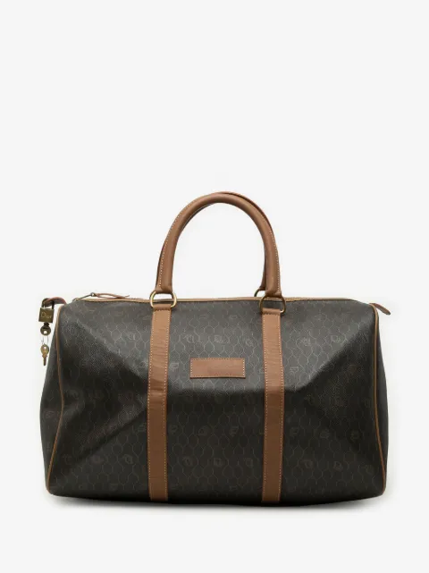 Christian Dior Pre-Owned 20th Century Honeycomb Coated Canvas boston bag