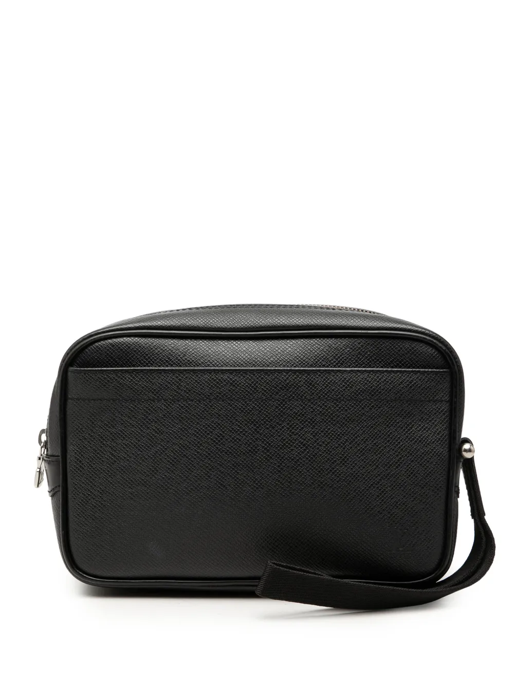 Louis Vuitton Pre-Owned 2002 Taiga Pochette Kaluga clutch bag - Black