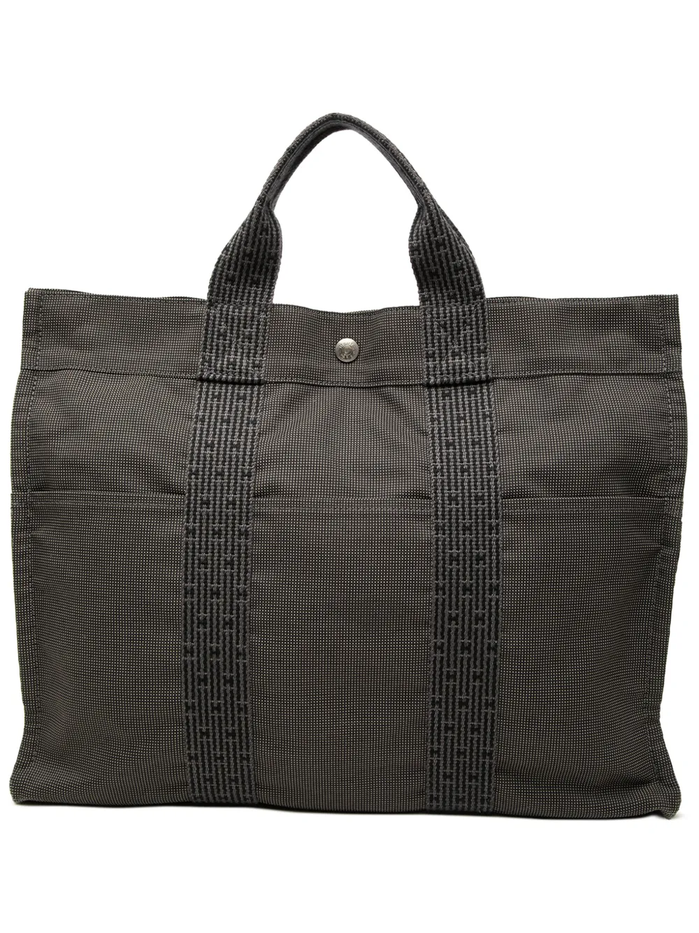 Hermès Pre-Owned 1990-2010 Canvas Herline MM tote bag - Grau