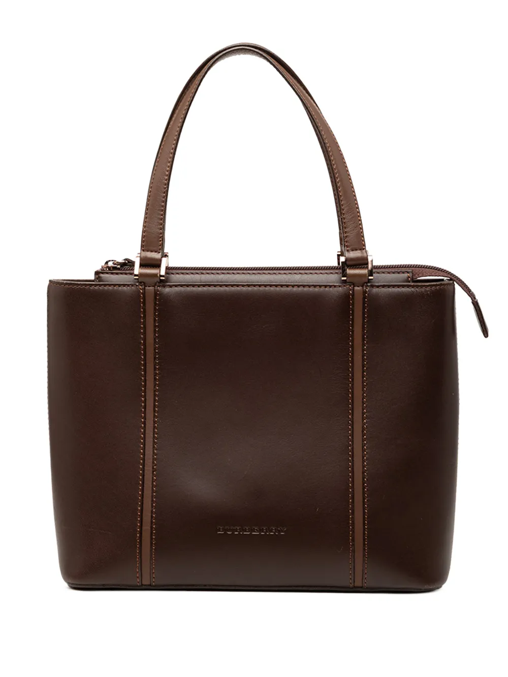 Burberry Pre-Owned Borsa a mano in pelle 2000-2017 - Marrone