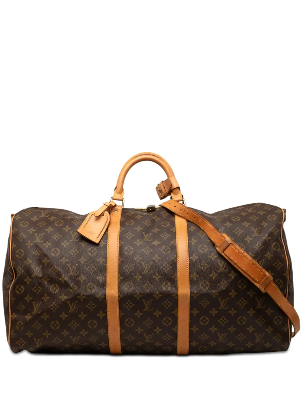 Louis Vuitton Pre-Owned 1992 Monogram Keepall Bandouliere 60 travel bag - Brown