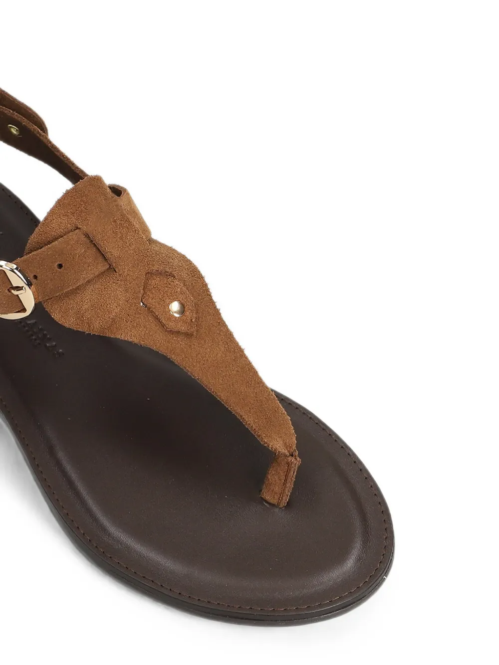 Nicolas Lainas Sandalen met gespsluiting Bruin