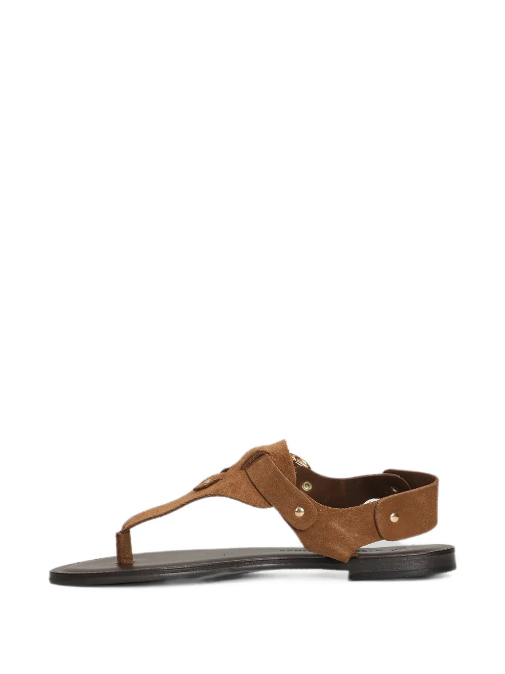 Nicolas Lainas Sandalen met gespsluiting Bruin