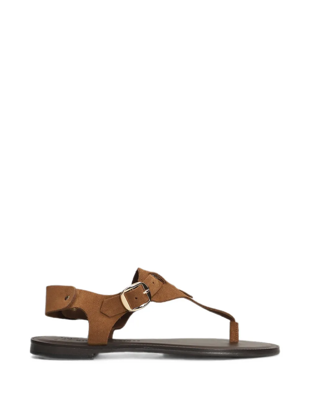 Nicolas Lainas Sandalen met gespsluiting Bruin
