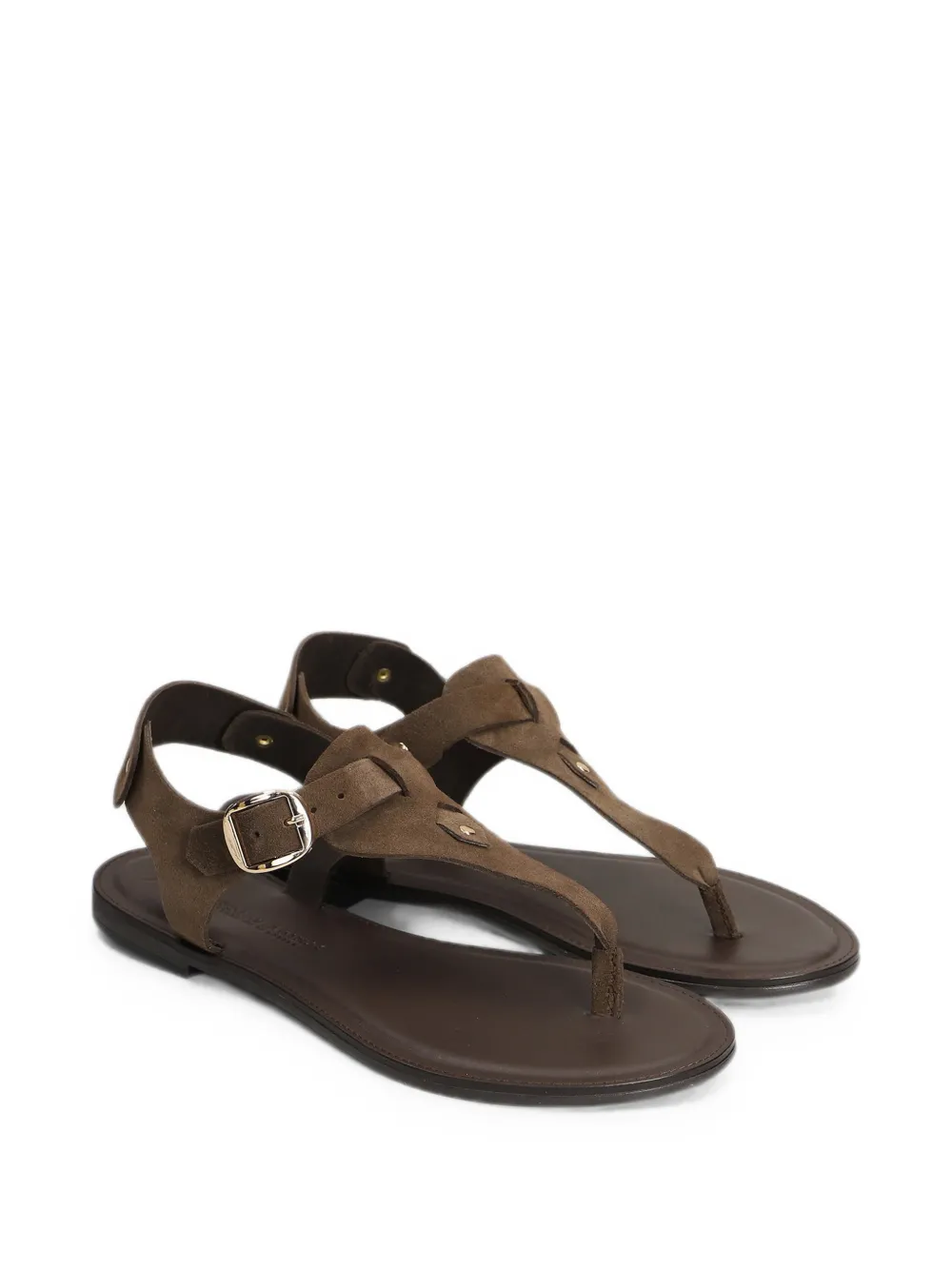 Nicolas Lainas buckle-fastening sandals Bruin