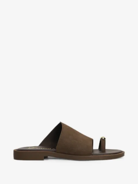 Nicolas Lainas embellished suede sandals