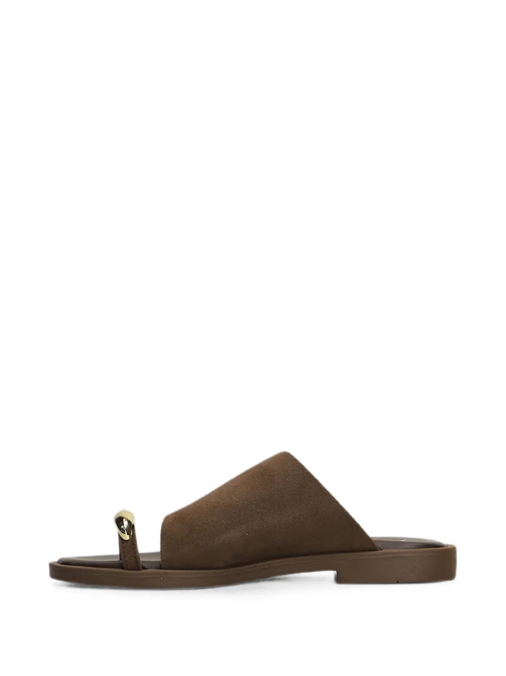 Nicolas Lainas embellished suede sandals Bruin