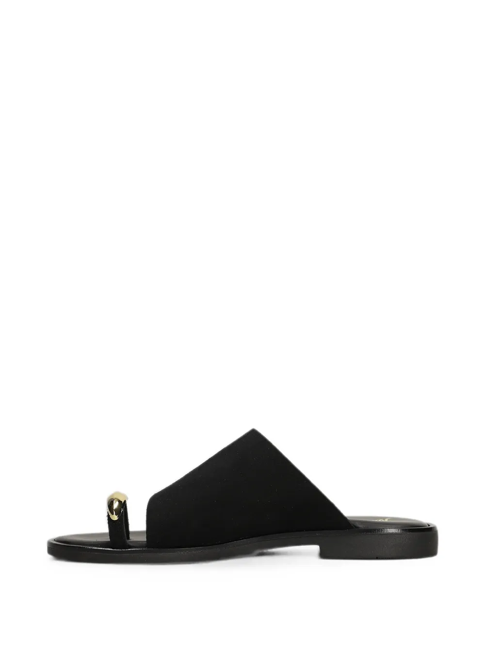 Nicolas Lainas embellished toe-strap sandals Zwart