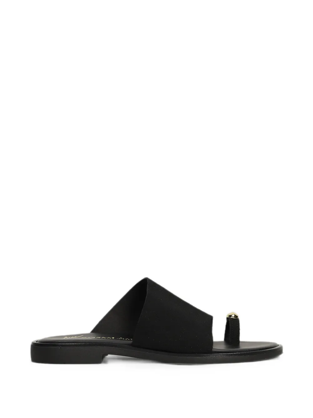 Nicolas Lainas embellished toe-strap sandals Zwart